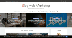 Desktop Screenshot of blog-web-marketing.fr